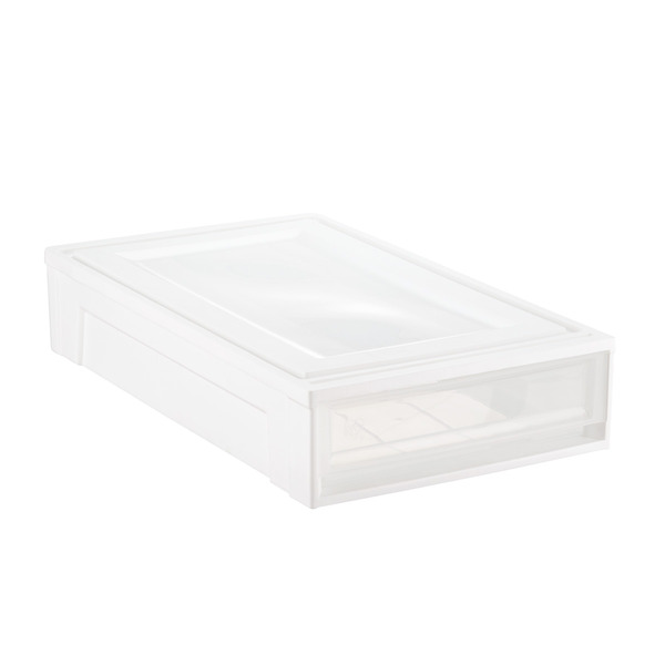 Iris White Under Bed Storage Drawer
