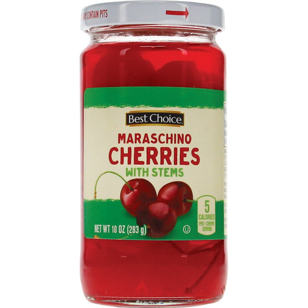 Best Choice MARASCHINO CHERRIES W STEMS Same-Day Delivery | El