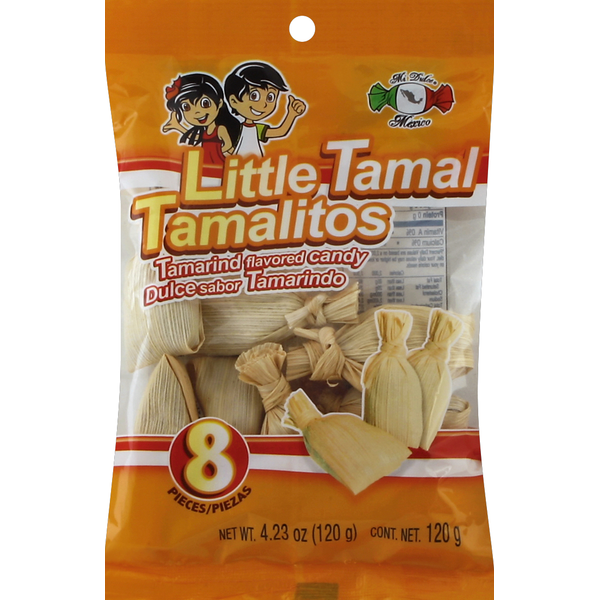 Mi Dulce Mexico Candy, Little Tamal, Tamarind Flavored
