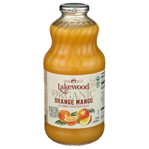 Lakewood Organic Orange Mango Not From Concentrate Juice