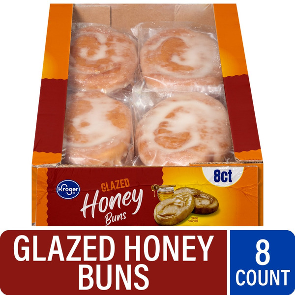 Kroger Kroger® Glazed Honey Buns Same-Day Delivery or Pickup | Instacart