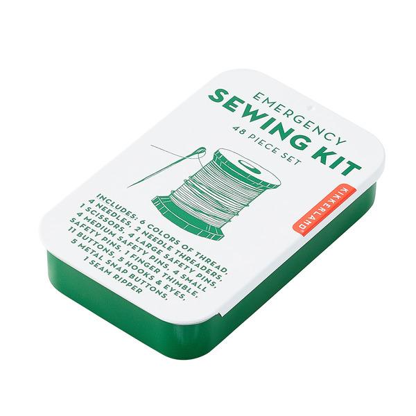 Kikkerland Emergency Sewing Kit Tin