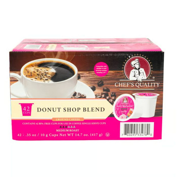 Chef's Quality - Donut Shop Coffee - 42/2.75 oz