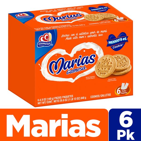 Gamesa Marias Rolled Cookies
