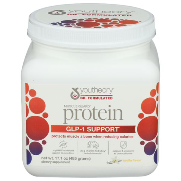 glp 1 sprouts Youtheory GLP-1 Support Vanilla Protein Powder Same-Day Delivery or Pickup