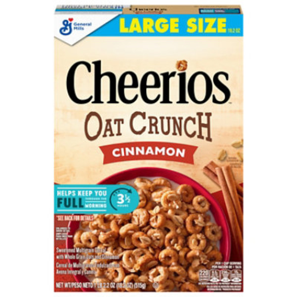 Cheerios Cinnamon Oat Crunch Cereal