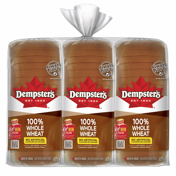 Dempster's 100% Whole Wheat Bread