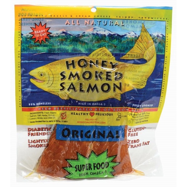 Honey Smoked Fish Co. Salmon Original (1 lb) from King Soopers Instacart
