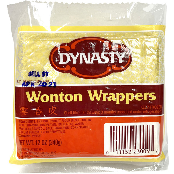 Dynasty Won Ton Wrappers