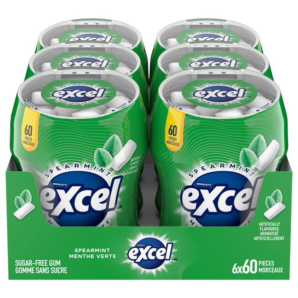 Excel Spearmint Bottle (Case)