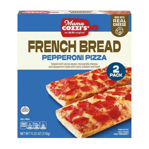Mama Cozzi's Pizza Kitchen Pepperoni French Bread Pizza