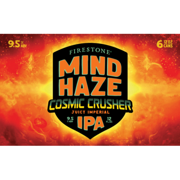 Firestone Mind Haze Cosmic Crusher IPA 6 Pack Cans