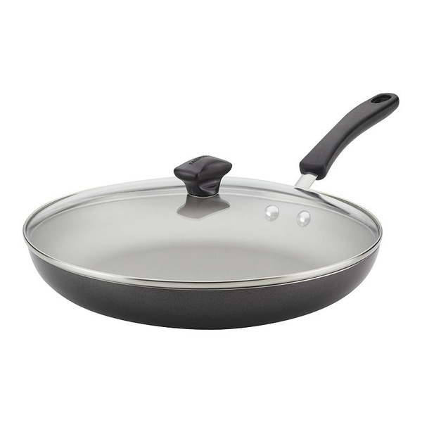 Farberware Cookstart Aluminum DiamondMax Nonstick Covered Skillet