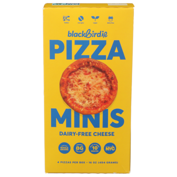 Blackbird Foods Dairy-Free Cheese Minis Pizza 4 Pack Same-Day