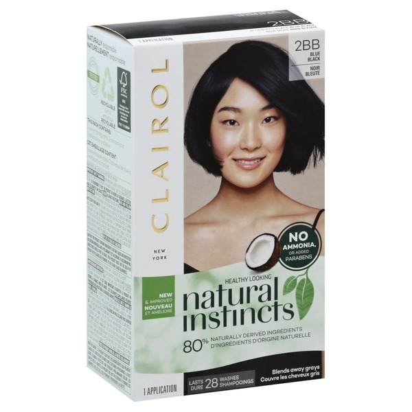 Natural Instincts Hair Color, Blueberry Black Blue Black ...
