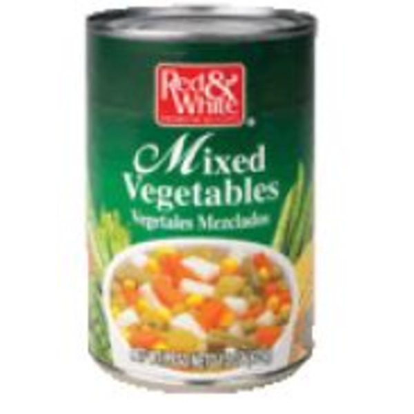 Red & White - Mixed Vegetables - 12-15 Oz