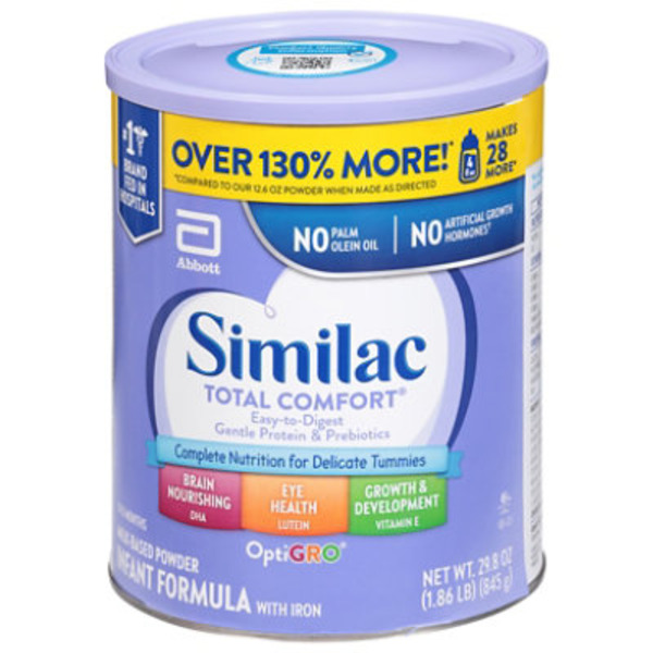 Similac Infant Formula with Iron, Milk-Based Powder, 0-12 Months