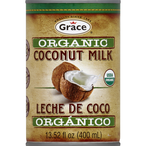 Grace & I Coconut Milk, Organic (13.52 oz) Instacart