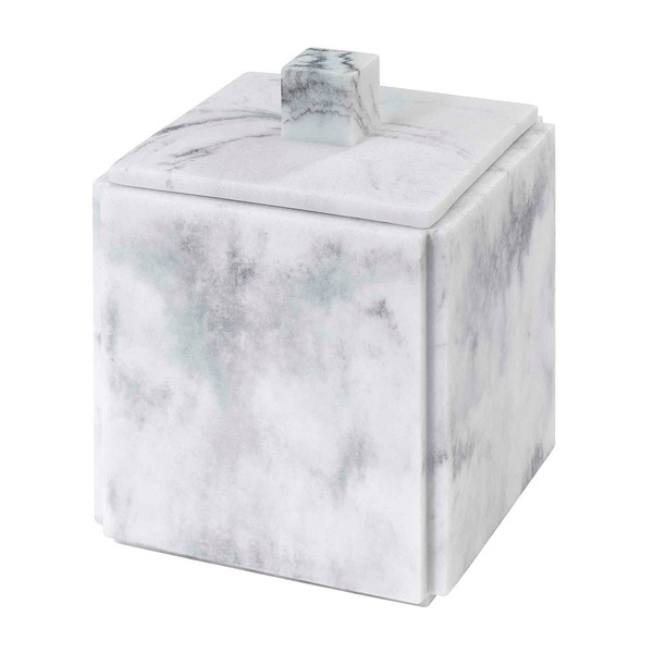Avanti Catania Resin Jar With Lid - Gray