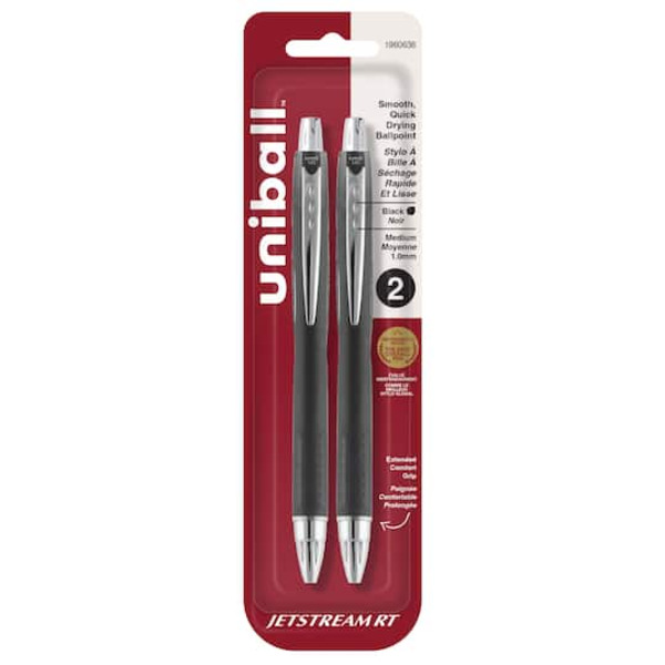 uni Pens, Black, Medium, Ballpoint