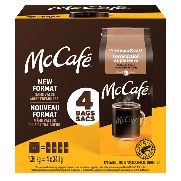 McCafé Premium Roast Medium Dark Ground Coffee