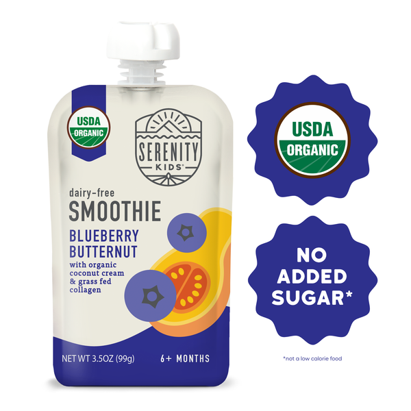 Serenity Kids Berry Butternut Dairy Free Smoothie + Protein