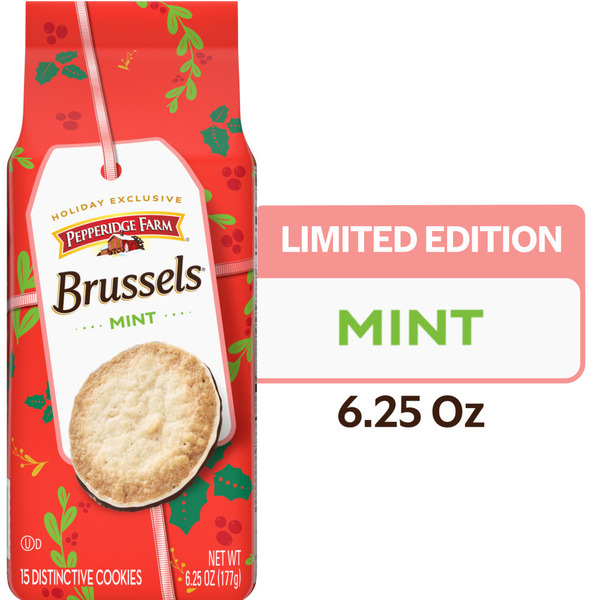 Pepperidge Farm Brussels Mint Cookies Same-Day Delivery or Pickup
