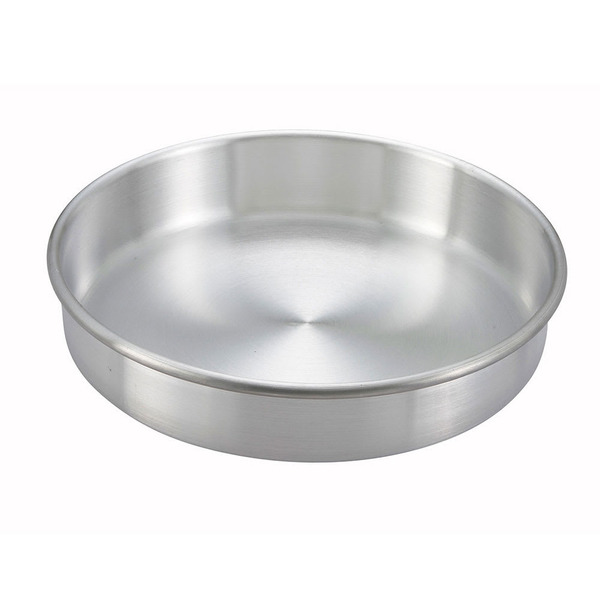 Winco - #ACP-083 Layer Cake Pan, 8X3", Aluminum