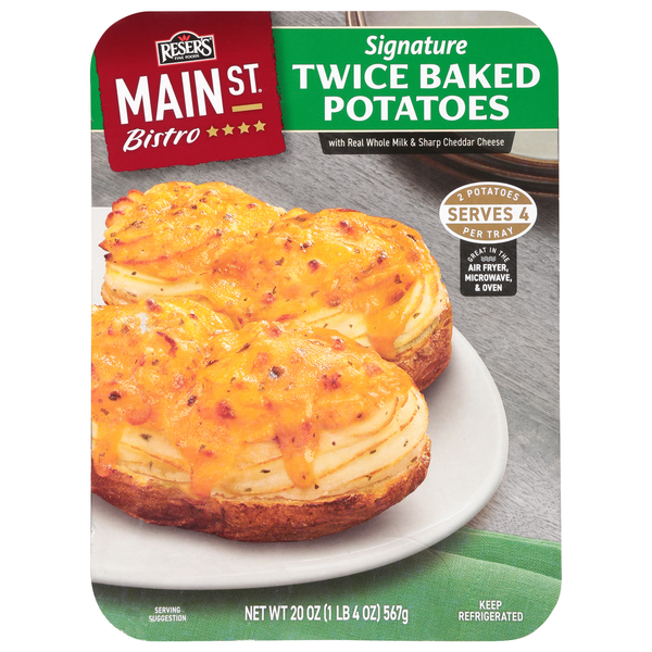 Reser's Main St Bistro Twice Baked Signature Potatoes with Real