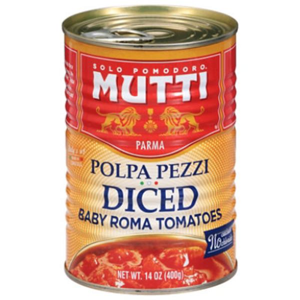 Mutti Diced Baby Roma Tomatoes