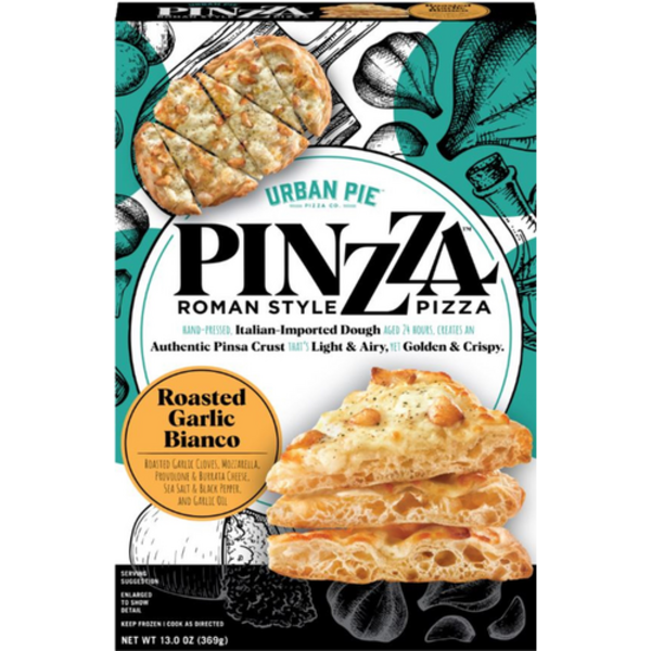 Urban Pie Pizza Co. Pizza, Roasted Garlic Bianco, Roman Style Same