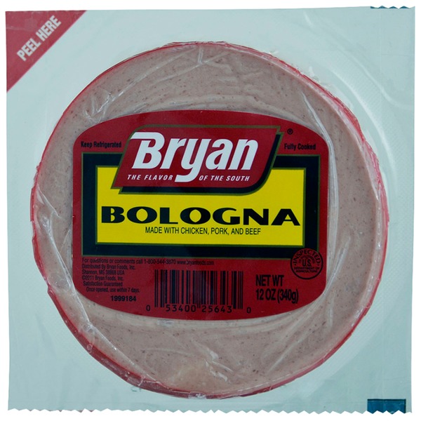 Bryan Meat Bologna (12 oz) Instacart
