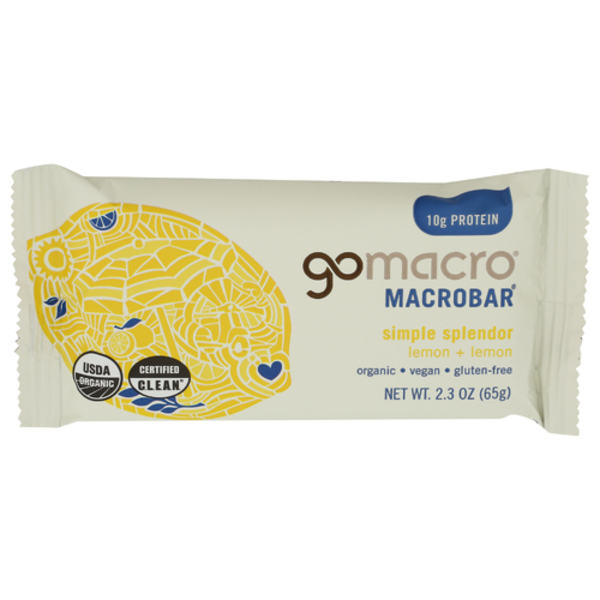 Gomacro Organic Simple Splendor Lemon Bar Same-Day Delivery or
