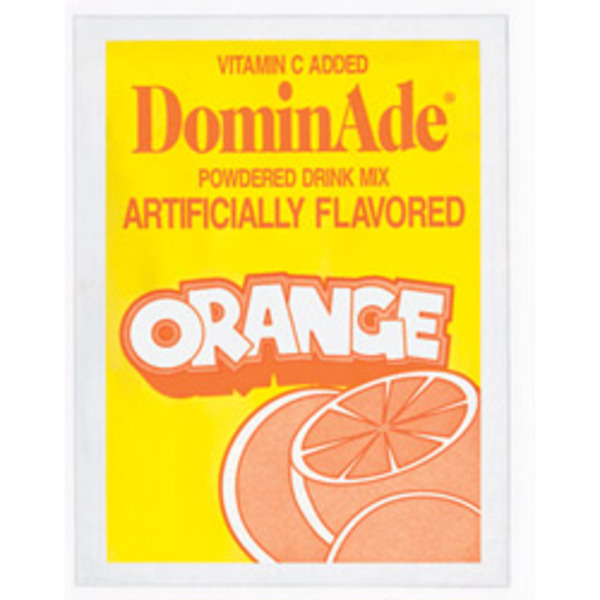DominAde Drink Mix- Orange - 12/21.6 oz pouch