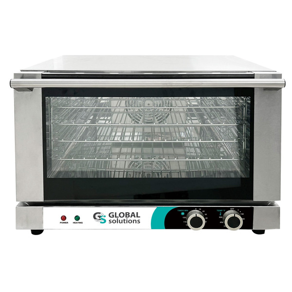 Global Solutions - Half Size Convection Oven, Countertop, Electric - GS1740 - 120V