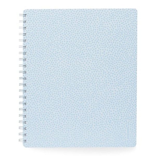 Poppin Ruled Elements Notebook - Blue & Red