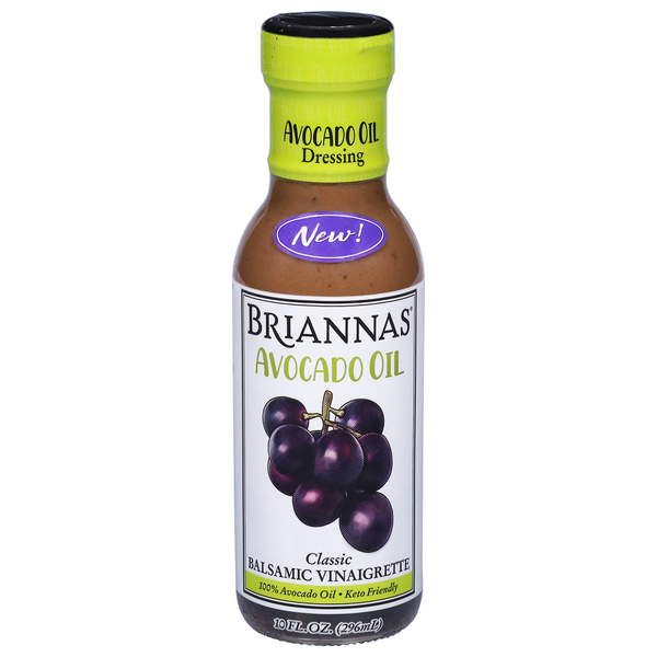 BRIANNAS Avocado Oil Classic Balsamic Vinaigrette Dressing Same-Day  Delivery or Pickup | Jerry's Foods