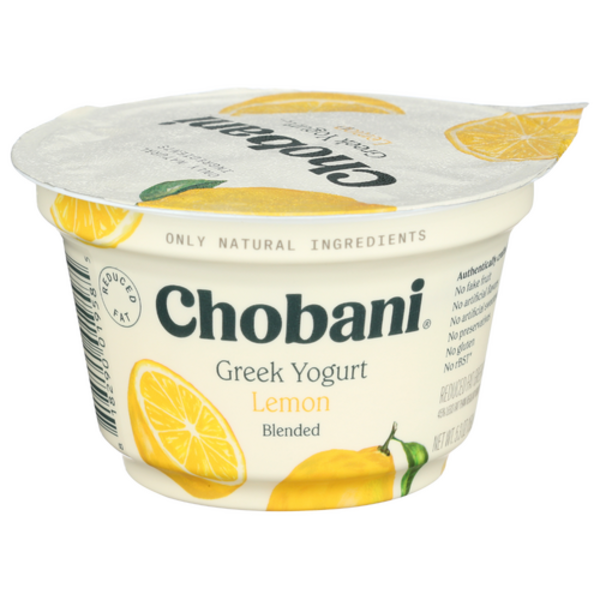 Chobani Reduced Fat Lemon Greek Style Yogurt