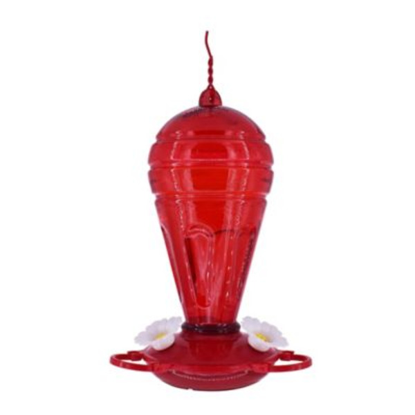 Royal Wing 32 oz. Red Balloon Hummingbird Feeder