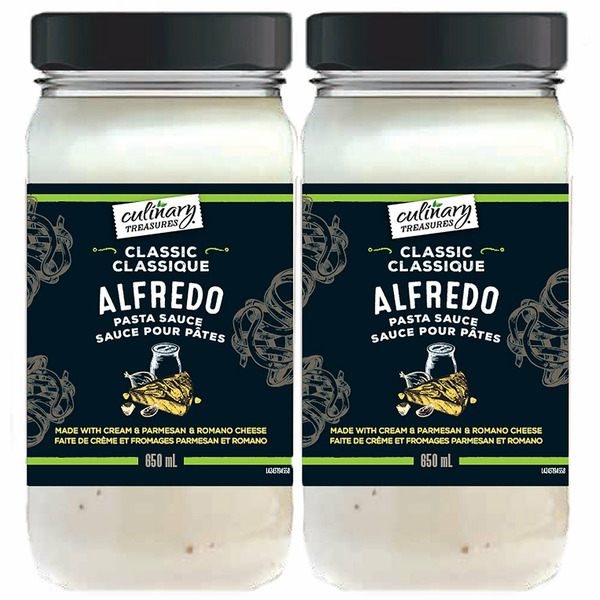 Culinary Treasures Alfredo Sauce 2 x 650 ml