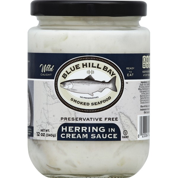 Blue Hill Bay Herring, in Cream Sauce (12 oz) from Mollie Stone's