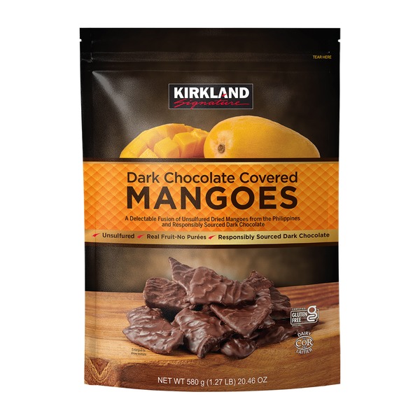 Costco Kirkland Signature Dark Chocolate Covered Mango Pickup Instacart
