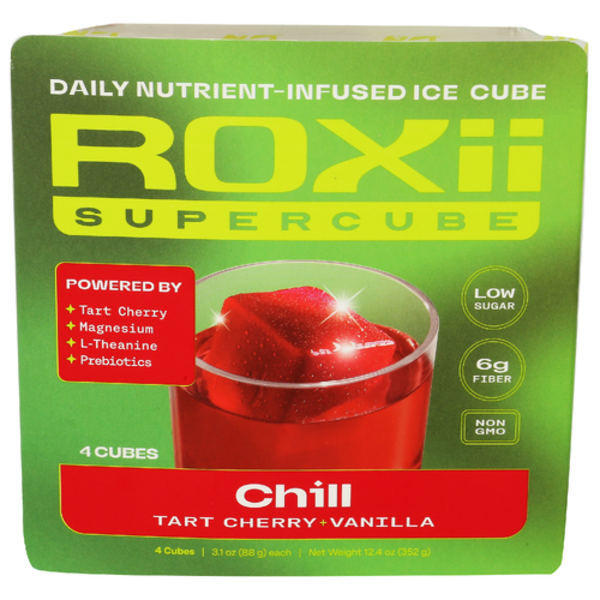 Roxii Tart Cherry Vanilla Chill Supercube 4 Pack
