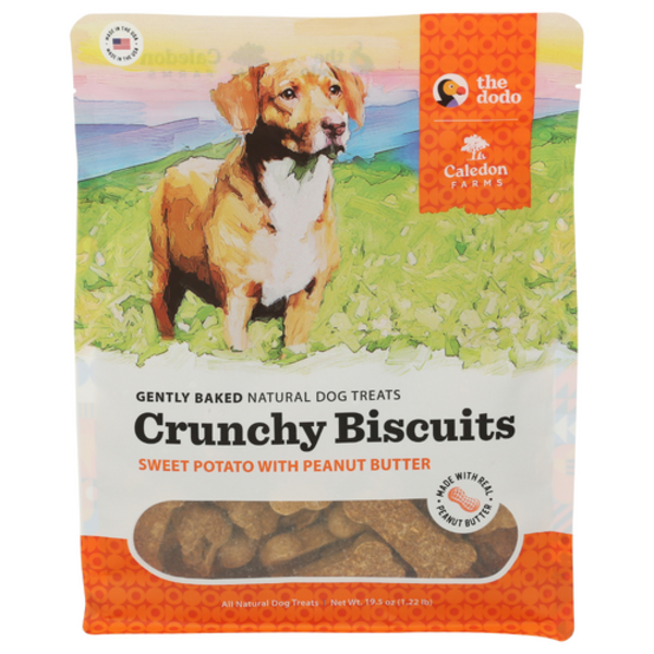Caledon Farms Sweet Potato With Peanut Butter Crunchy Dog Biscuits