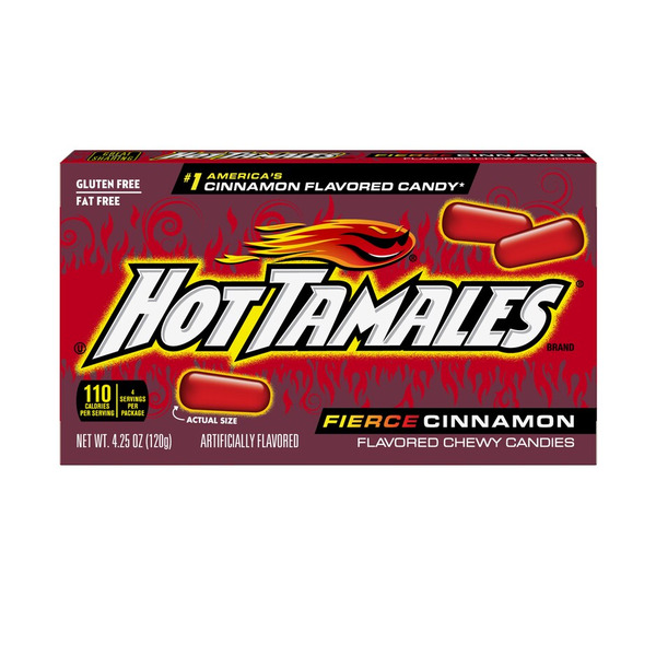 HOT TAMALES® Fierce Cinnamon Chewy Candies Same-Day Delivery