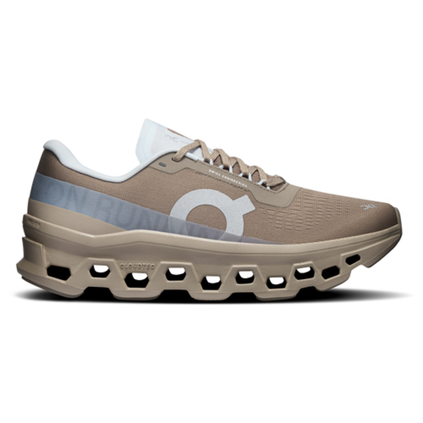 ON Women's Cloudmonster Running Shoes, Size 7 - Iceberg/Cinder