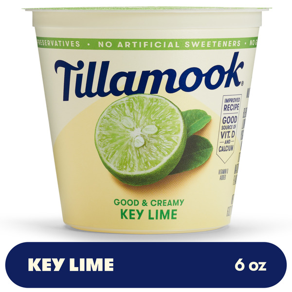 Tillamook Key Lime Lowfat Yogurt