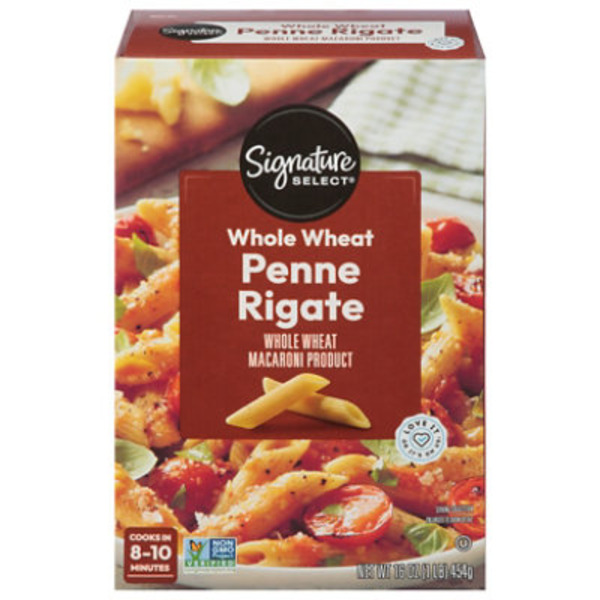 Signature SELECT S Sel Whole Wheat Penne Rigate Pasta