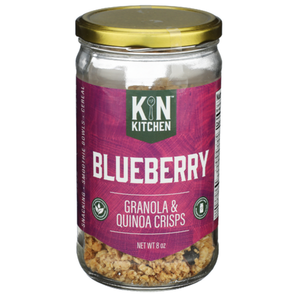 Kin Kitchen Blueberry Granola & Quinoa Crisps