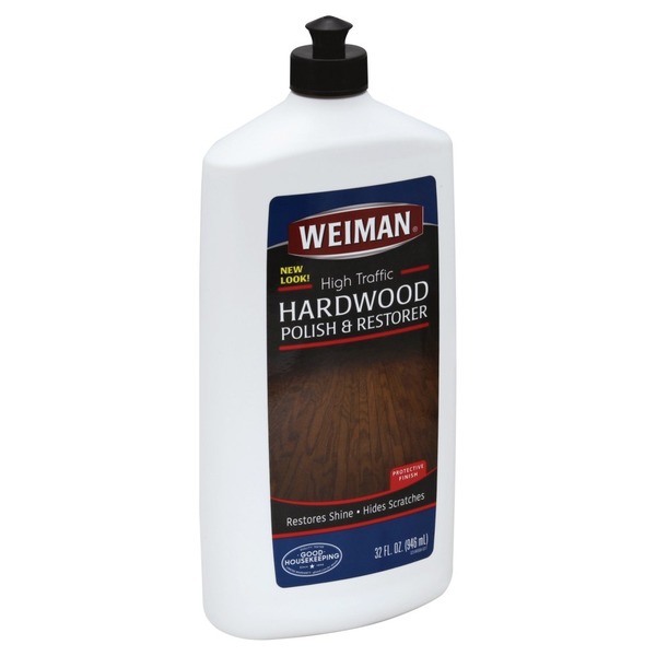 Weiman Hardwood Polish Restorer High Traffic 32 Oz From